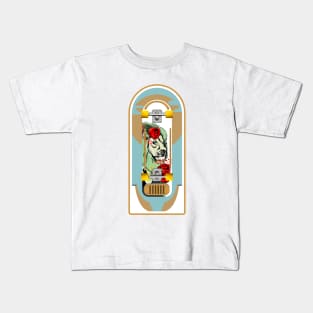 Retro Skateboard Kids T-Shirt